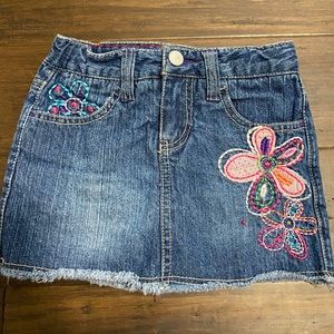 Girls Jean Skirt